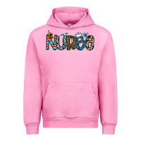 Fuchsia Pink nurse Urban Hoodie - CowhideDigitalArt