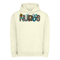 Pigment Pistachio nurse Urban Hoodie - CowhideDigitalArt