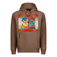 Chestnut drink in my hand toes in the sand tumbler Premium Hoodie - HRA Design Shop