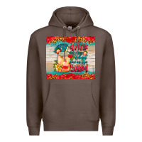 Coffee drink in my hand toes in the sand tumbler Premium Hoodie - HRA Design Shop