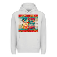 Dove Grey drink in my hand toes in the sand tumbler Premium Hoodie - HRA Design Shop