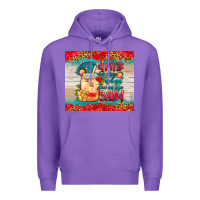 Purple drink in my hand toes in the sand tumbler Premium Hoodie - HRA Design Shop