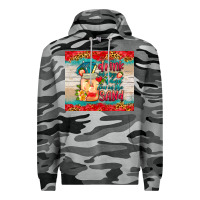 Slate Camo drink in my hand toes in the sand tumbler Premium Hoodie - HRA Design Shop