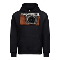 Foreset Green vintage camera Urban Hoodie - FaDigitalArtStudio