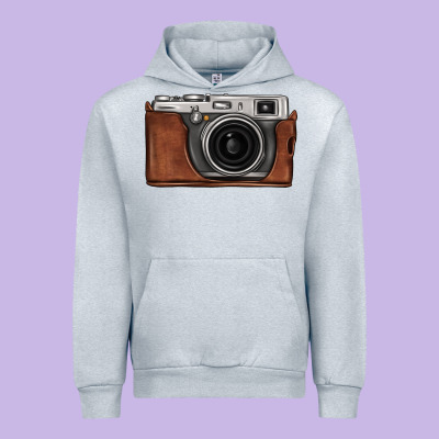 Vintage Camera Urban Hoodie Designed By Fadigitalartstudio