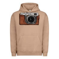 Pigment Burro vintage camera Urban Hoodie - FaDigitalArtStudio