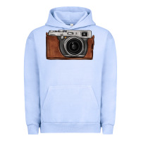 Pigment Grape Ice vintage camera Urban Hoodie - FaDigitalArtStudio