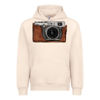 Sandshell vintage camera Urban Hoodie - FaDigitalArtStudio