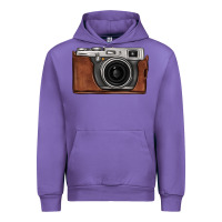 Tulip vintage camera Urban Hoodie - FaDigitalArtStudio