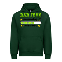 Forest Green dad joke loading please wait Urban Hoodie - HRA Design Shop