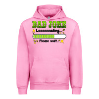 Fuchsia Pink dad joke loading please wait Urban Hoodie - HRA Design Shop