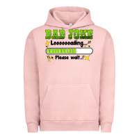 Pigment Salmon dad joke loading please wait Urban Hoodie - HRA Design Shop