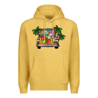 Antique Gold summer truck Premium Hoodie - CowhideDigitalArt