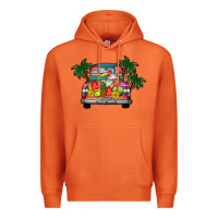 Carrot summer truck Premium Hoodie - CowhideDigitalArt
