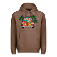 Chestnut summer truck Premium Hoodie - CowhideDigitalArt