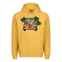 Mustard summer truck Premium Hoodie - CowhideDigitalArt
