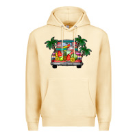 Pina Colada summer truck Premium Hoodie - CowhideDigitalArt