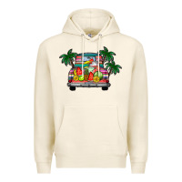 Tofu summer truck Premium Hoodie - CowhideDigitalArt