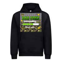 Black dad joke loading please wait Urban Hoodie - HRA Design Shop