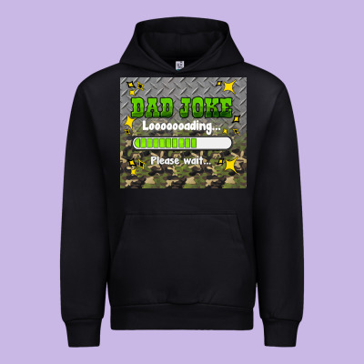 Dad Joke Loading Please Wait Urban Hoodie Designed By Hra Design Shop