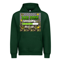 Forest Green dad joke loading please wait Urban Hoodie - HRA Design Shop