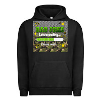 Pigment Black dad joke loading please wait Urban Hoodie - HRA Design Shop