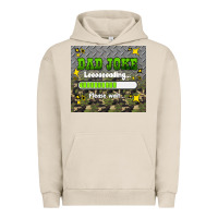 Pigment French Oak dad joke loading please wait Urban Hoodie - HRA Design Shop