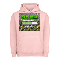 Pigment Salmon dad joke loading please wait Urban Hoodie - HRA Design Shop