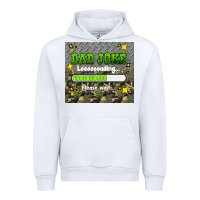 White dad joke loading please wait Urban Hoodie - HRA Design Shop