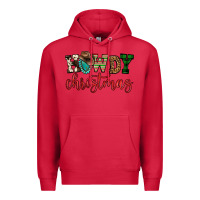Cardinal howdy christmas Premium Hoodie - FaDigitalArtStudio