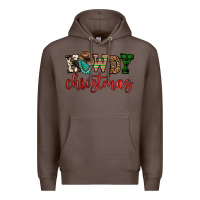 Coffee howdy christmas Premium Hoodie - FaDigitalArtStudio