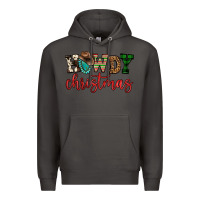 Smoke howdy christmas Premium Hoodie - FaDigitalArtStudio