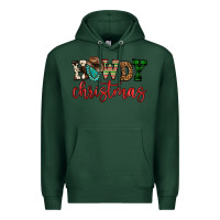 Sports Green howdy christmas Premium Hoodie - FaDigitalArtStudio