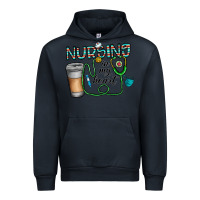 Navy nursing İn my heart Urban Hoodie - CowhideDigitalArt