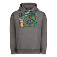 Pigment Tornado nursing İn my heart Urban Hoodie - CowhideDigitalArt
