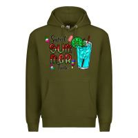 Army Green sweet summer time Premium Hoodie - CowhideDigitalArt