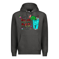 Charcoal Heather sweet summer time Premium Hoodie - CowhideDigitalArt