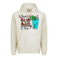Oatmeal Heather sweet summer time Premium Hoodie - CowhideDigitalArt