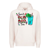 Pale Pink sweet summer time Premium Hoodie - CowhideDigitalArt