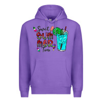 Purple sweet summer time Premium Hoodie - CowhideDigitalArt