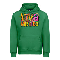 Emerald viva mexico long live mexico Urban Hoodie - FaDigitalArtStudio