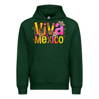 Forest Green viva mexico long live mexico Urban Hoodie - FaDigitalArtStudio