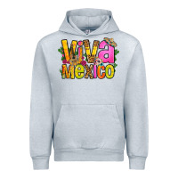 Heather Grey viva mexico long live mexico Urban Hoodie - FaDigitalArtStudio