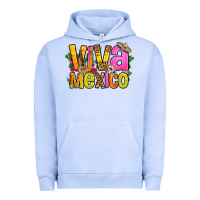 Pigment Grape Ice viva mexico long live mexico Urban Hoodie - FaDigitalArtStudio