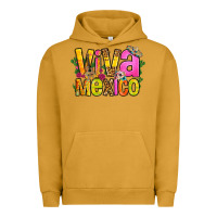 Pigment Peanut Butter viva mexico long live mexico Urban Hoodie - FaDigitalArtStudio