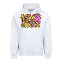 White viva mexico long live mexico Urban Hoodie - FaDigitalArtStudio