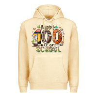 Pina Colada happy 100 americana football basketball day of sch Premium Hoodie - RacoonDesign