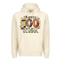 Sandshell happy 100 americana football basketball day of sch Premium Hoodie - RacoonDesign