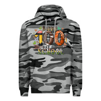 Slate Camo happy 100 americana football basketball day of sch Premium Hoodie - RacoonDesign