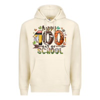 Tofu happy 100 americana football basketball day of sch Premium Hoodie - RacoonDesign